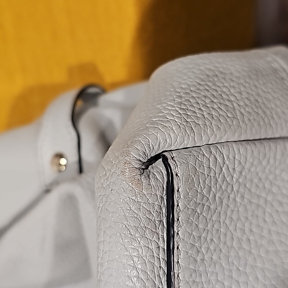 Kate Spade NY Berkshire Stevie Pebbled Leather Bag in Gray WKRU1247 - Picture 9 of 16